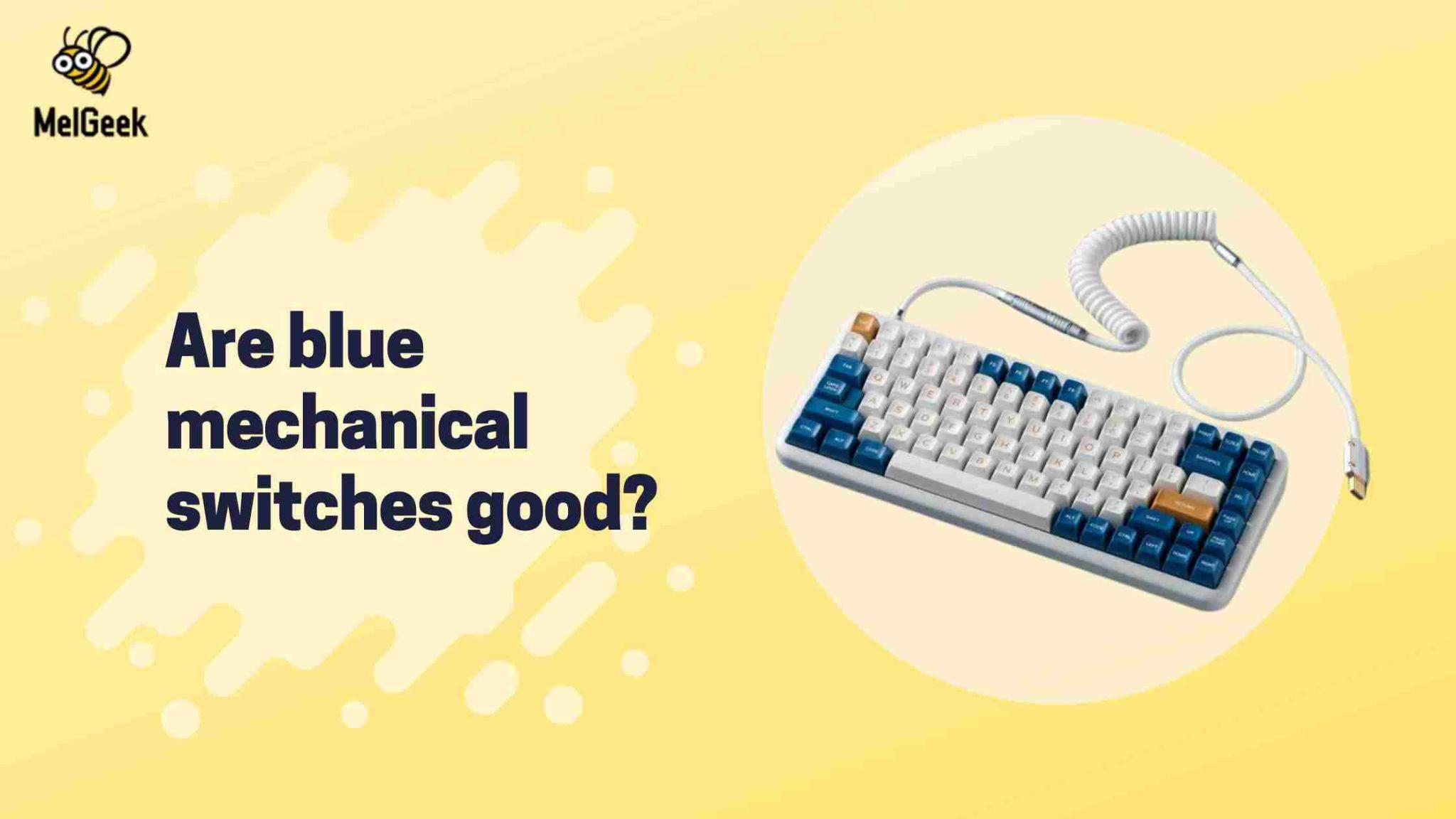 Are blue mechanical switches good?