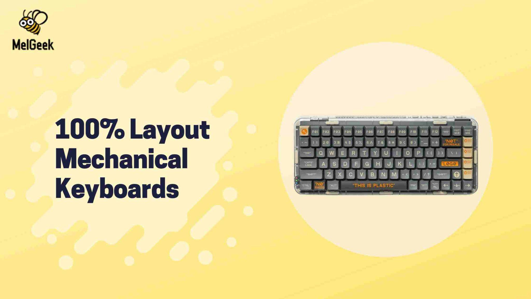 100% Layout Mekaniske Keyboards100% Layout Mekaniske Keyboards  