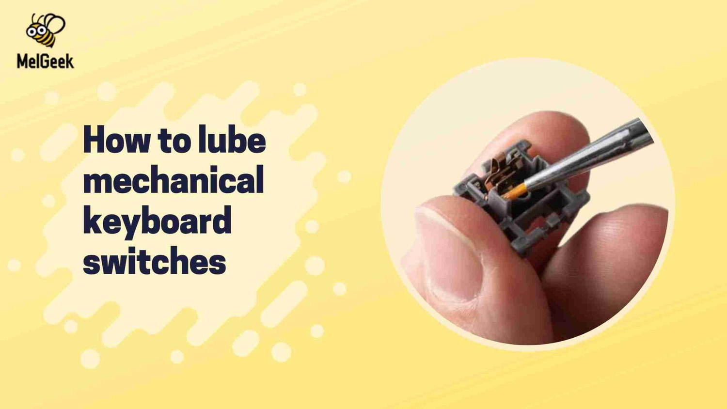 how to lube mechanical keyboard switches