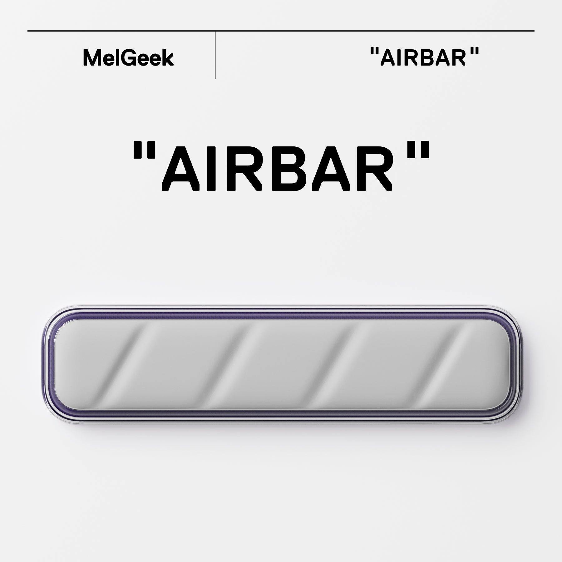 AIRBAR PURPLE Wrist Rest